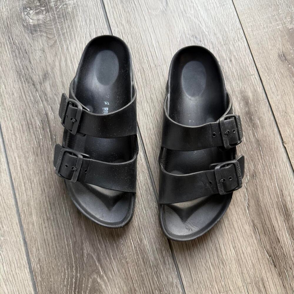 Birkenstock Arizona EVA Black Double Strap Sandals EU 37 US Women’s 6–7